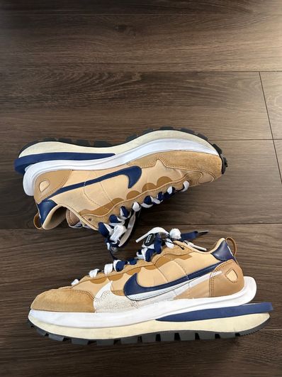 Sacai × Nike Vapor Waffle "Sesame And Blue Void"