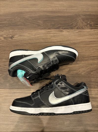 Diamond Supply Co. × Nike SB Dunk Low Pro "Black"
