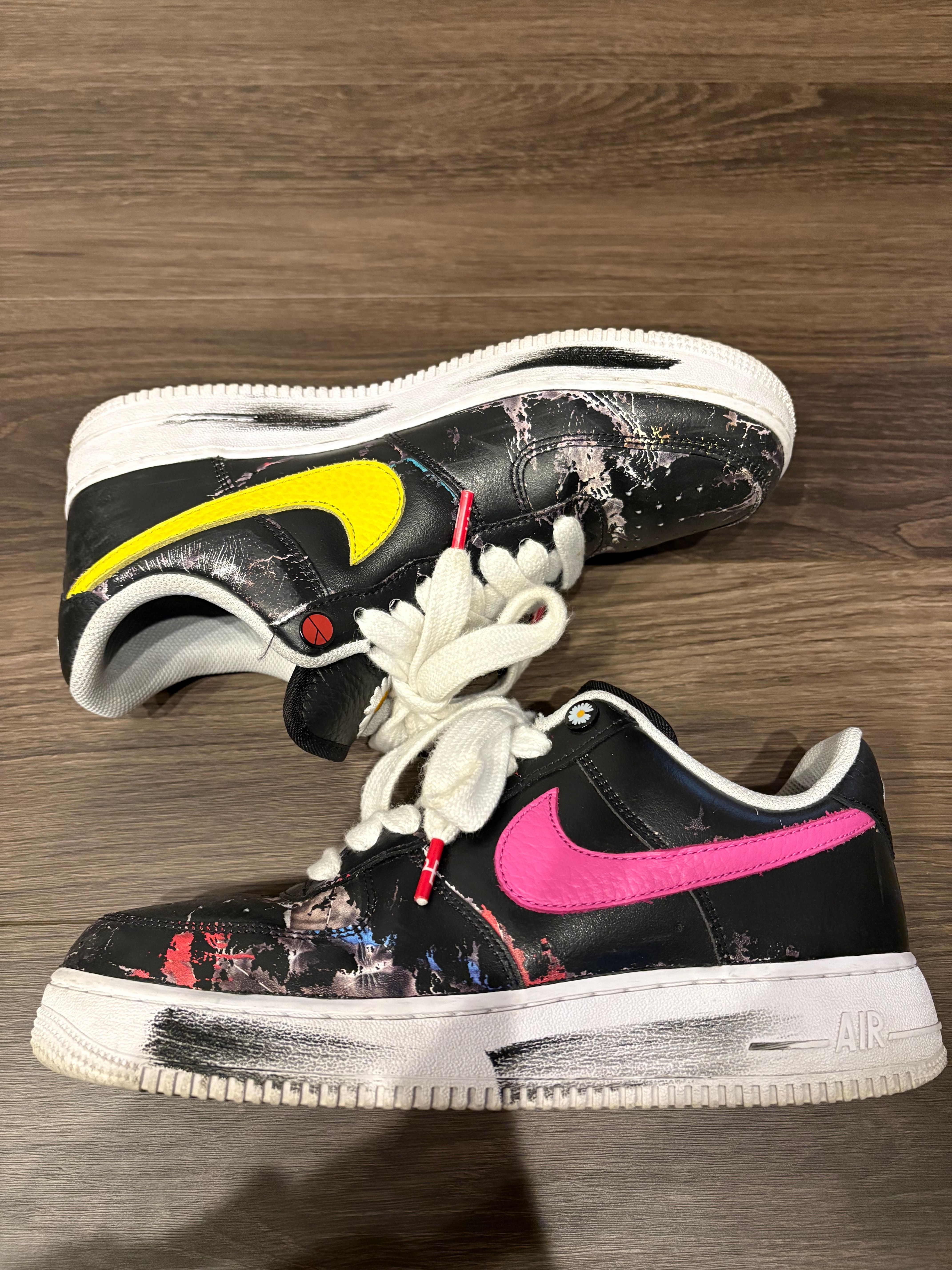 PEACEMINUSONE × Nike Air Force 1 Low '07 Para-Noise 3.0 "Black and Multi-Color" / G-DRAGON