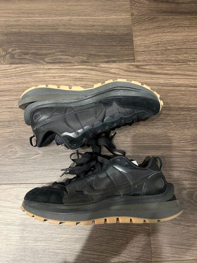 sacai × Nike VaporWaffle "Black Gum"