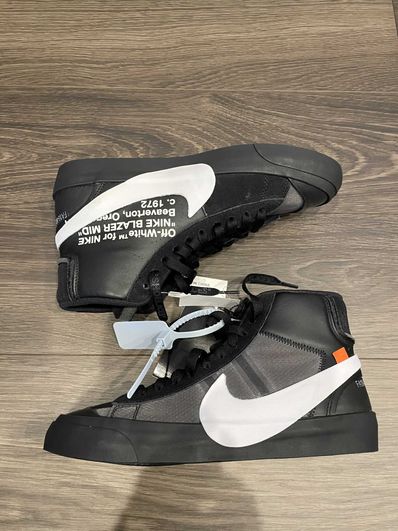 Off-White × Nike Blazer Studio Mid "Grim Reaper"