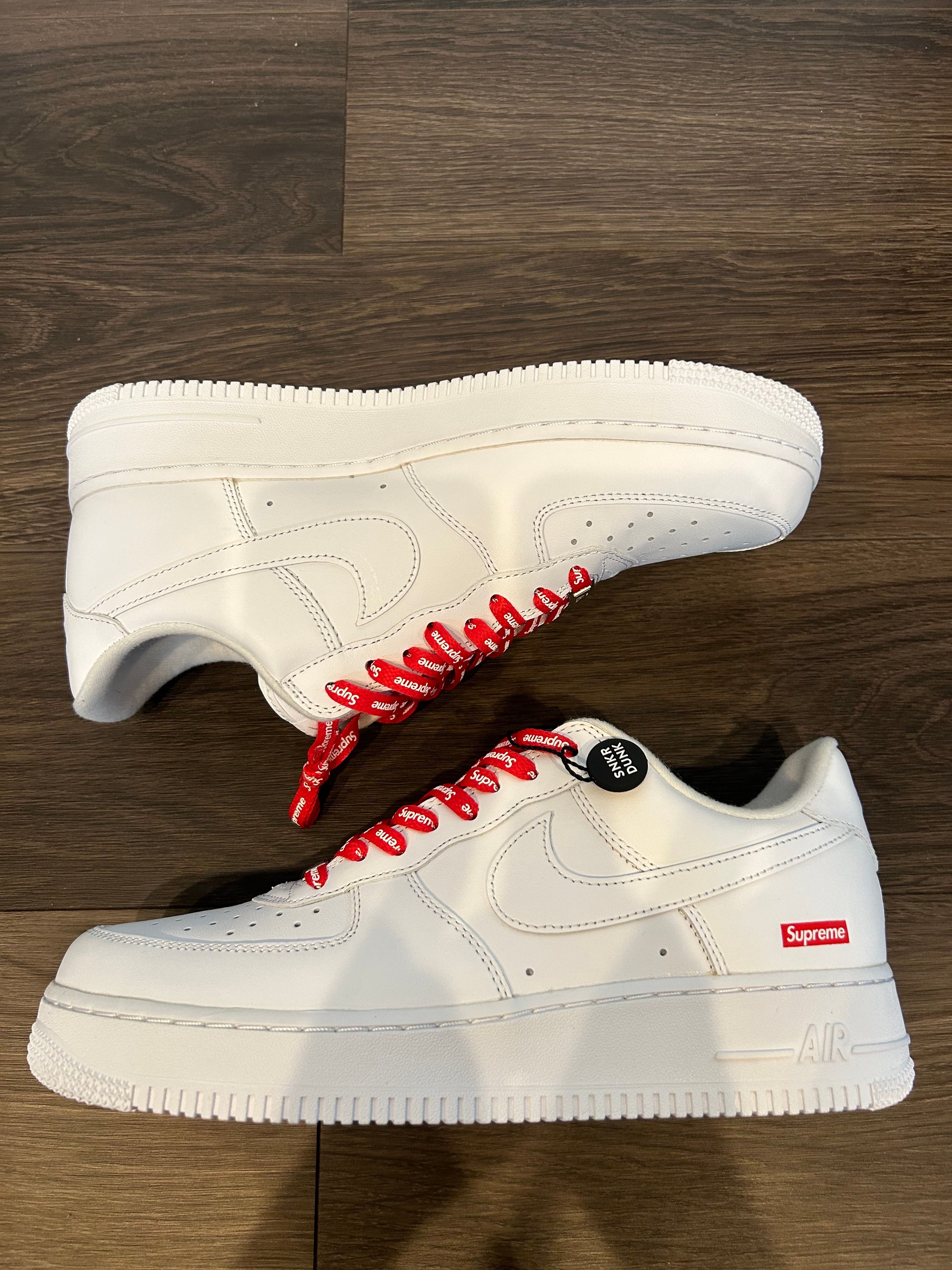 Supreme × Nike Air Force 1 Low "White"