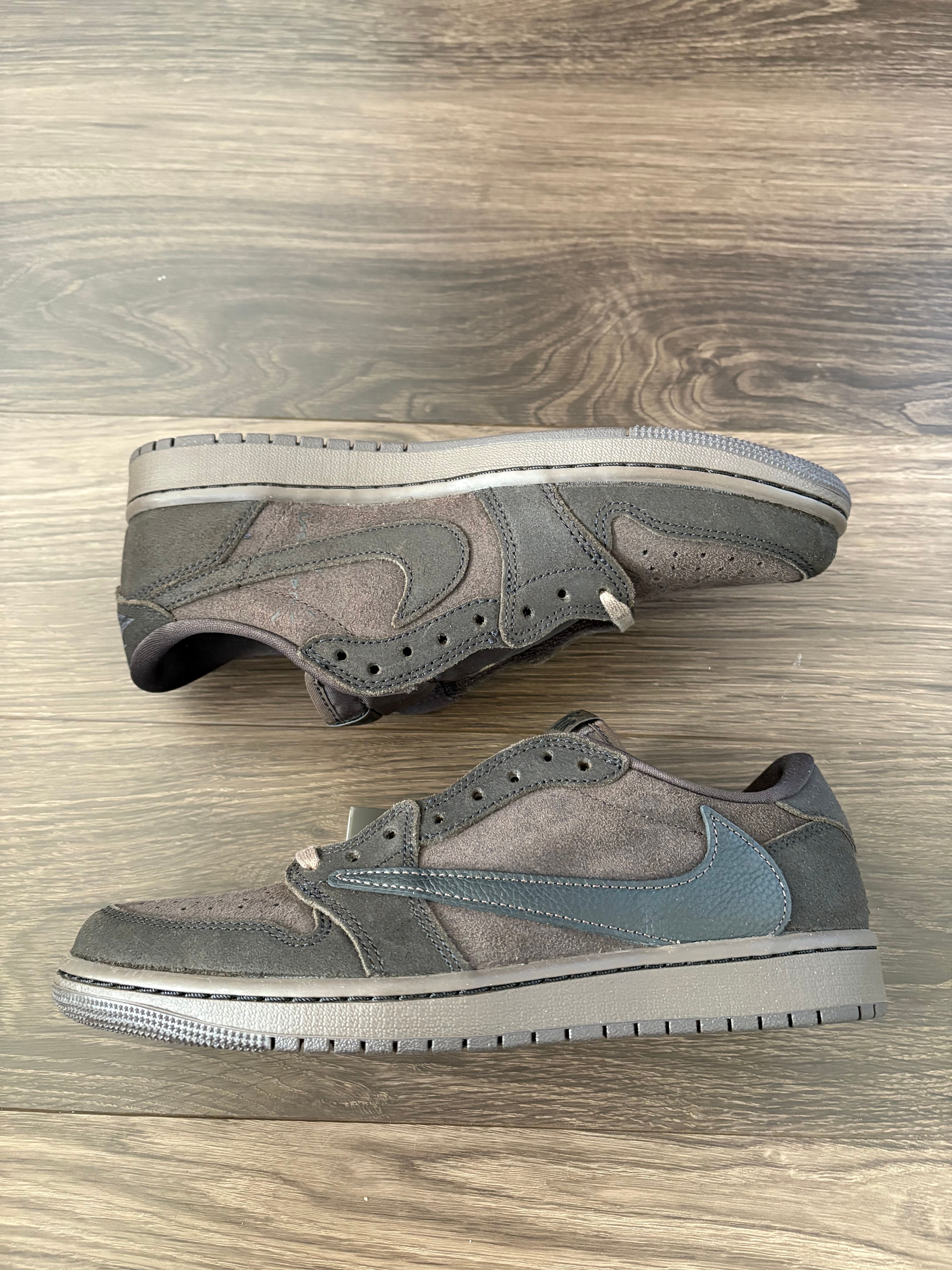 Travis Scott × Nike Air Jordan 1 Low OG SP "Velvet Brown and Dark Mocha"