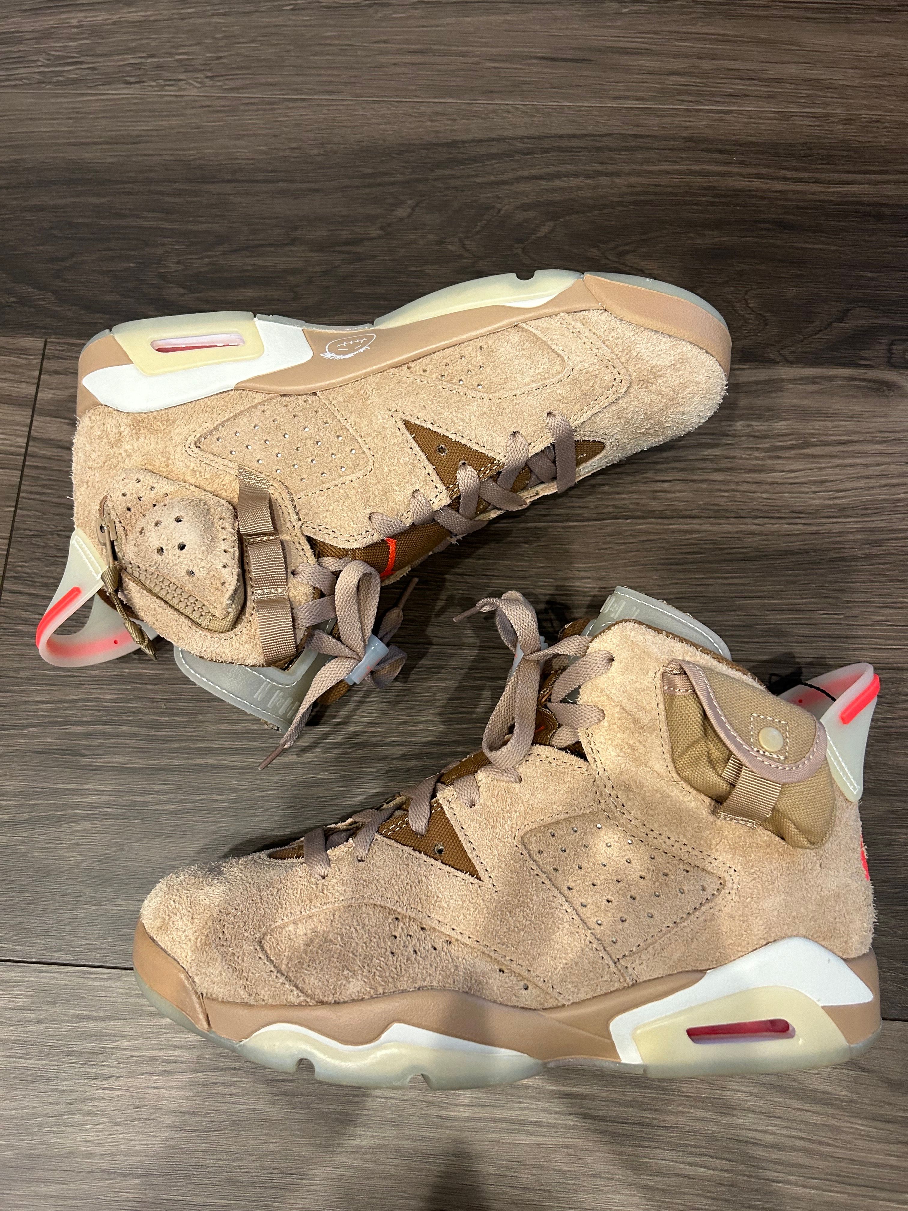 Travis Scott × Nike Air Jordan 6 "British Khaki"