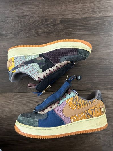 Travis Scott × Nike Air Force 1 Low Cactus Jack "Multi Color"