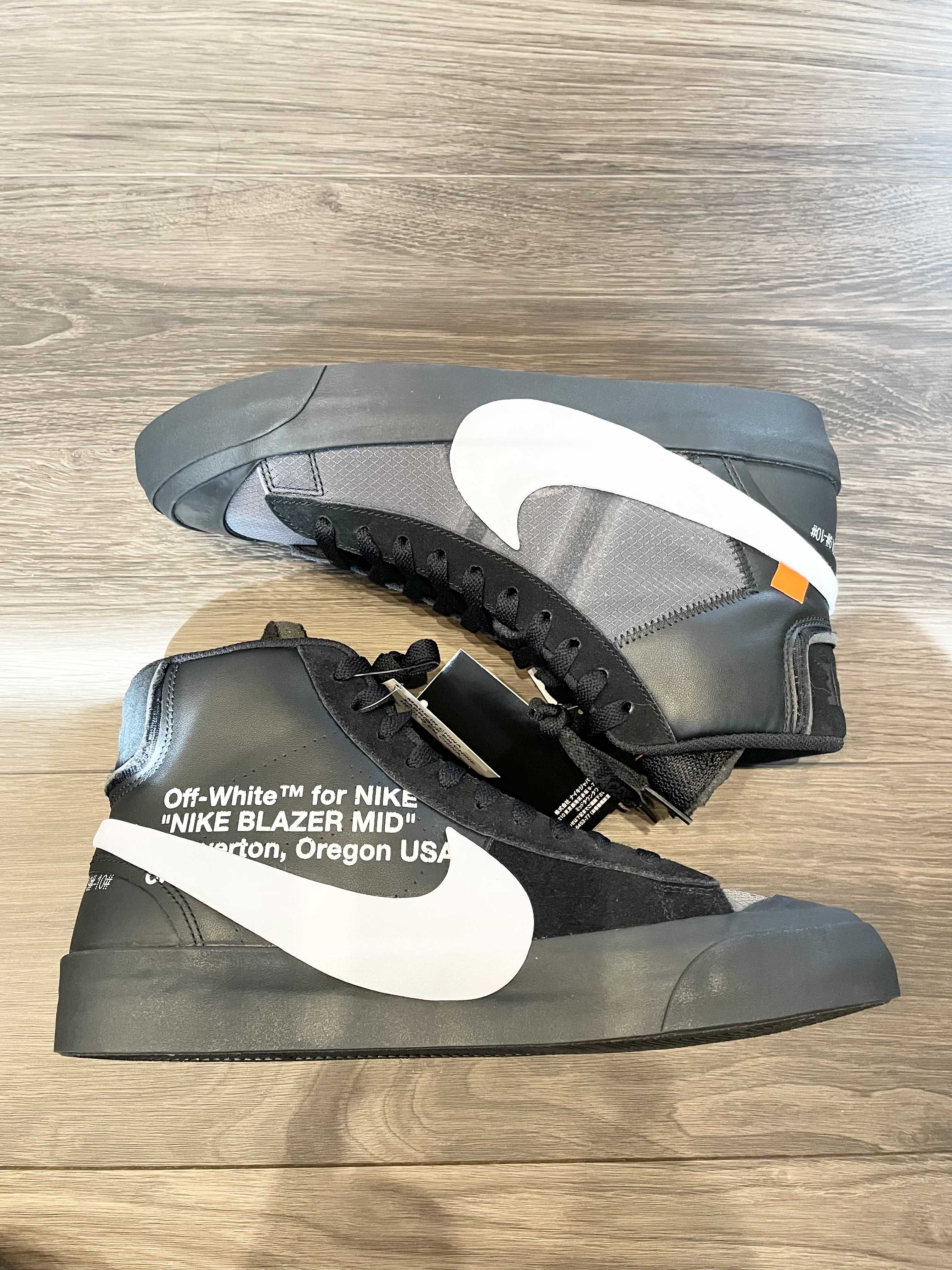 Off-White × Nike Blazer Studio Mid "Grim Reaper"