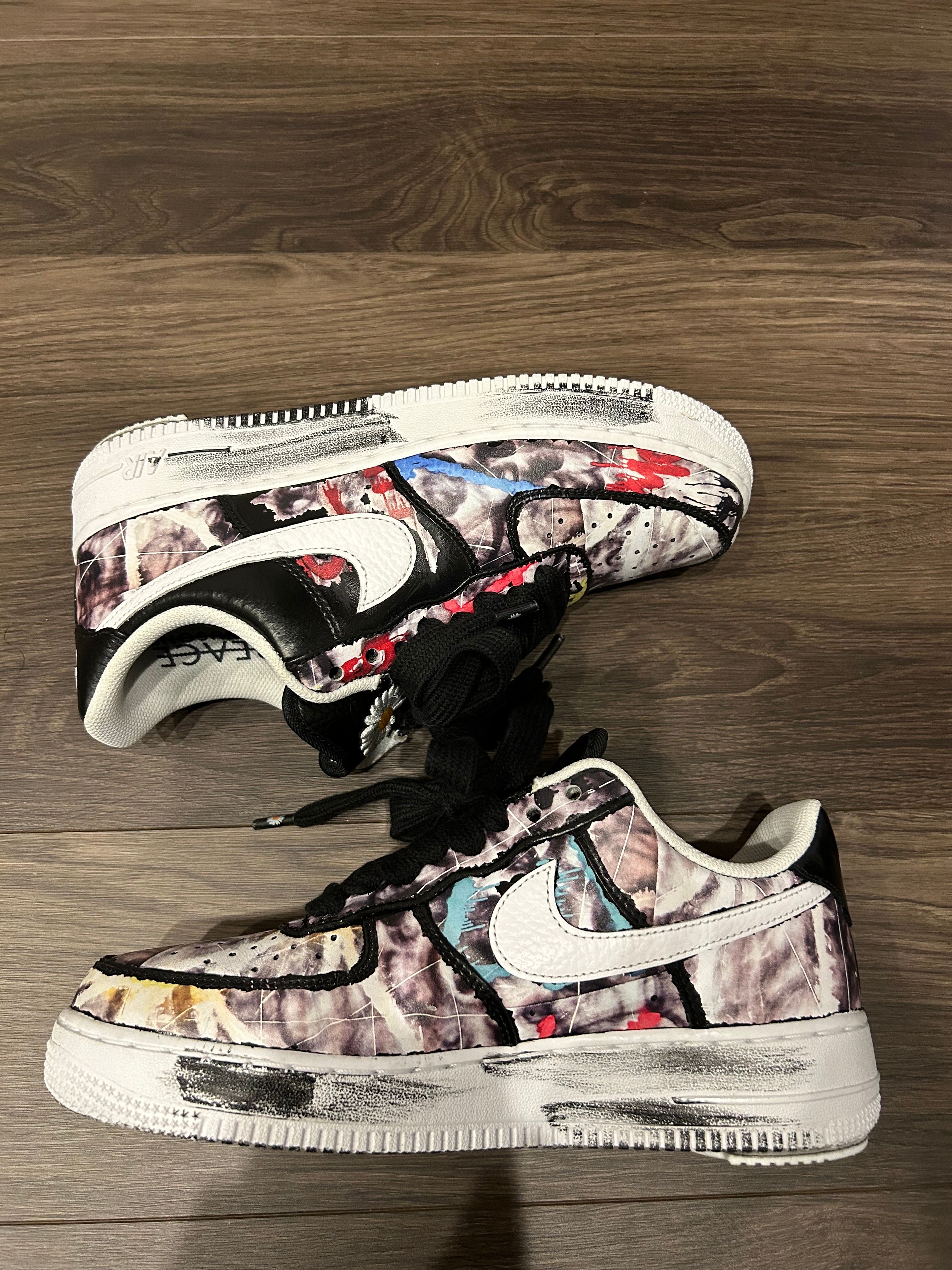 PEACEMINUSONE × Nike Air Force 1 Low Para Noise "Black" / G-DRAGON