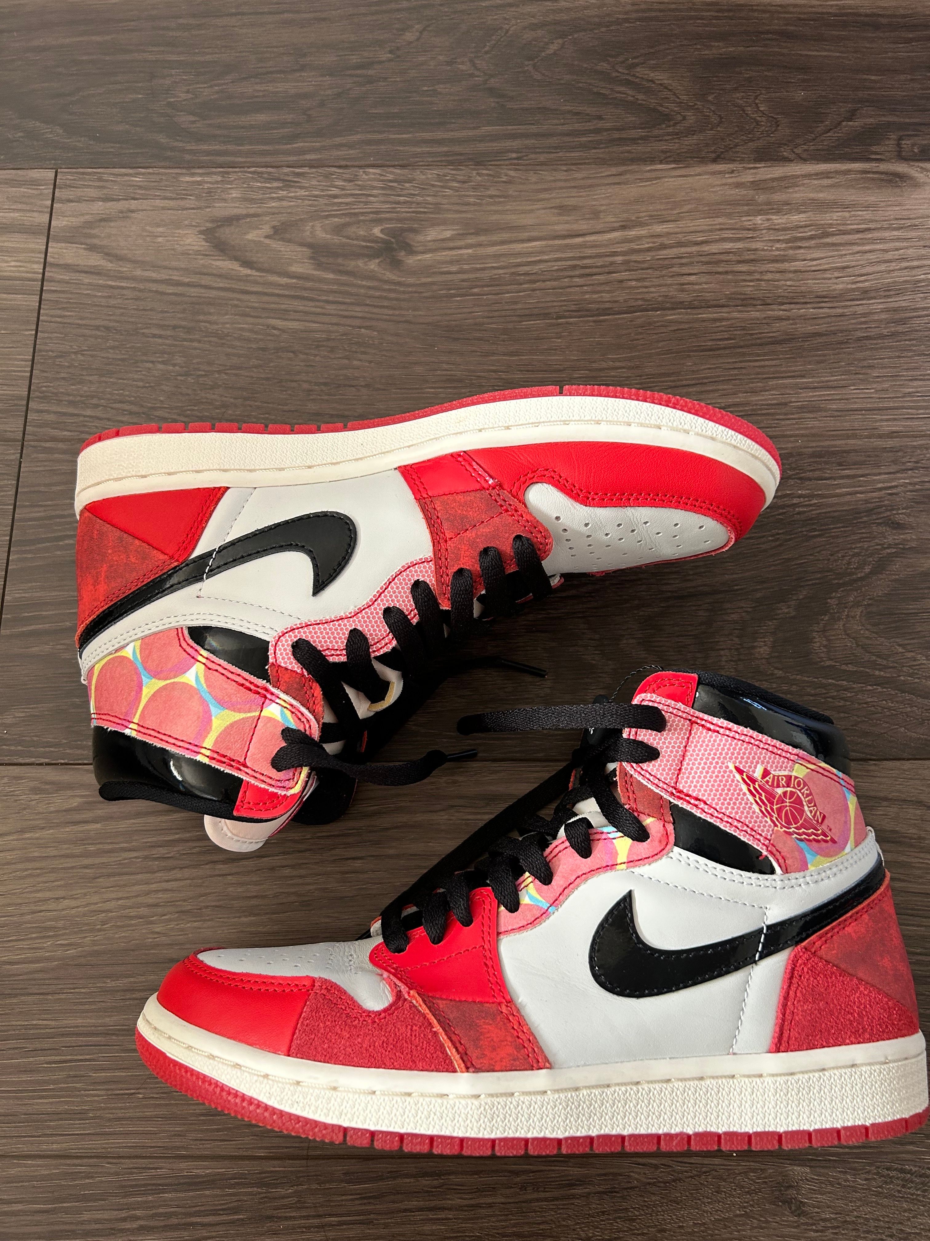 Spider-Man × Nike Air Jordan 1 Retro High OG SP "Spider-Man: Across the Spider-Verse/University Red"