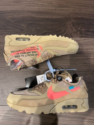 Off-White × Nike Air Max 90 "Desert Ore"