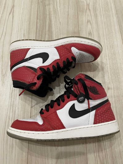 Nike GS Air Jordan 1 Retro High "Spider-Man Origin Story"
