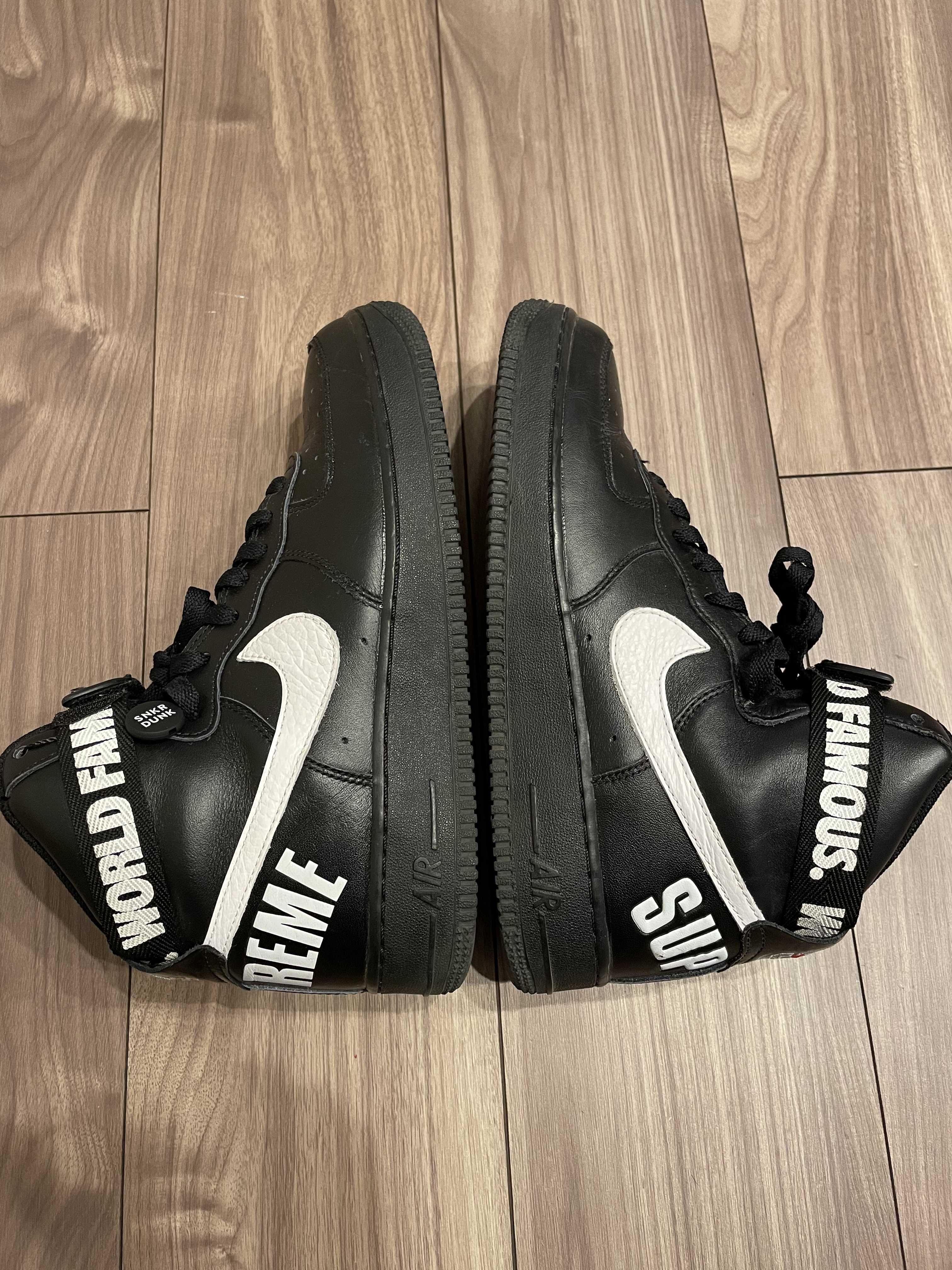 Nike Air Force 1 High Supreme Special "Black/White"
