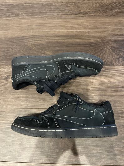 Travis Scott × Nike Air Jordan 1 Low OG SP "Black Phantom"