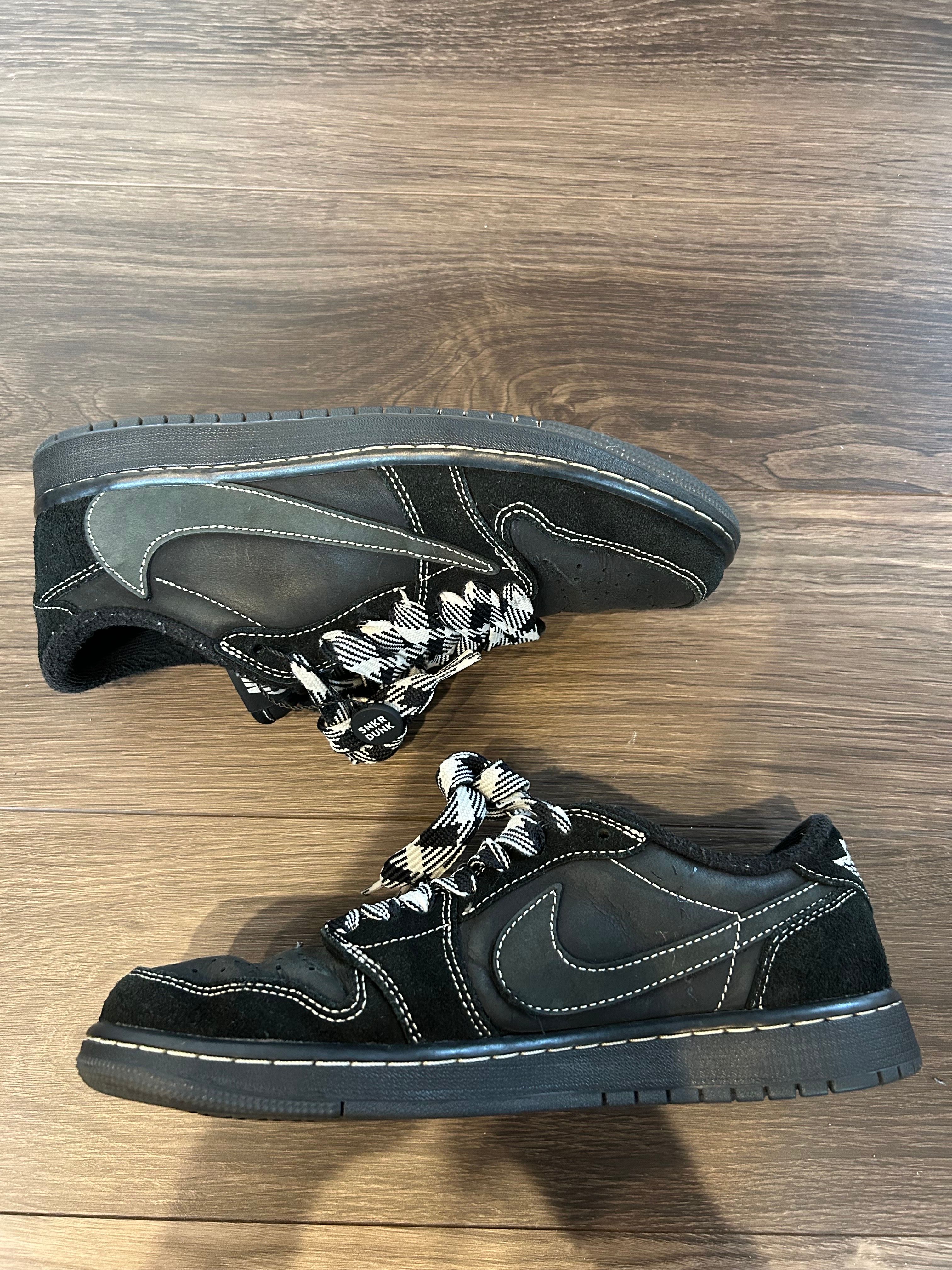 Travis Scott × Nike Air Jordan 1 Low OG SP "Black Phantom"