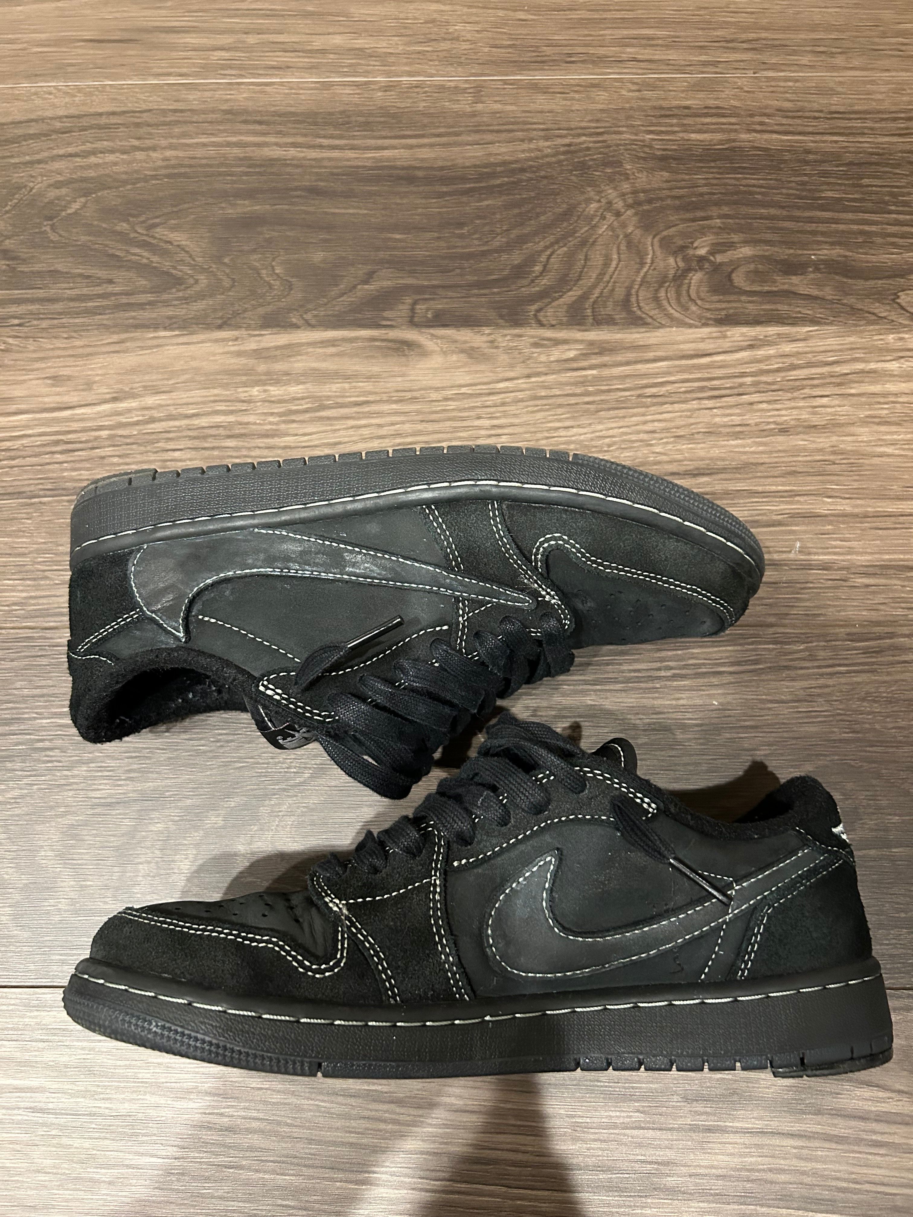 Travis Scott × Nike Air Jordan 1 Low OG SP "Black Phantom"