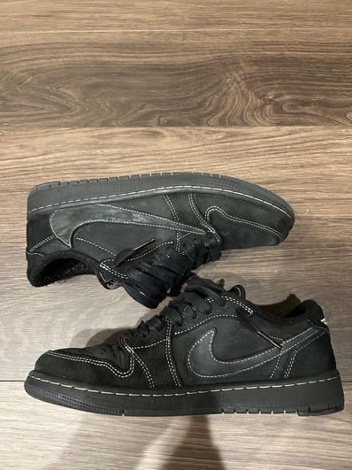 Travis Scott × Nike Air Jordan 1 Low OG SP "Black Phantom"