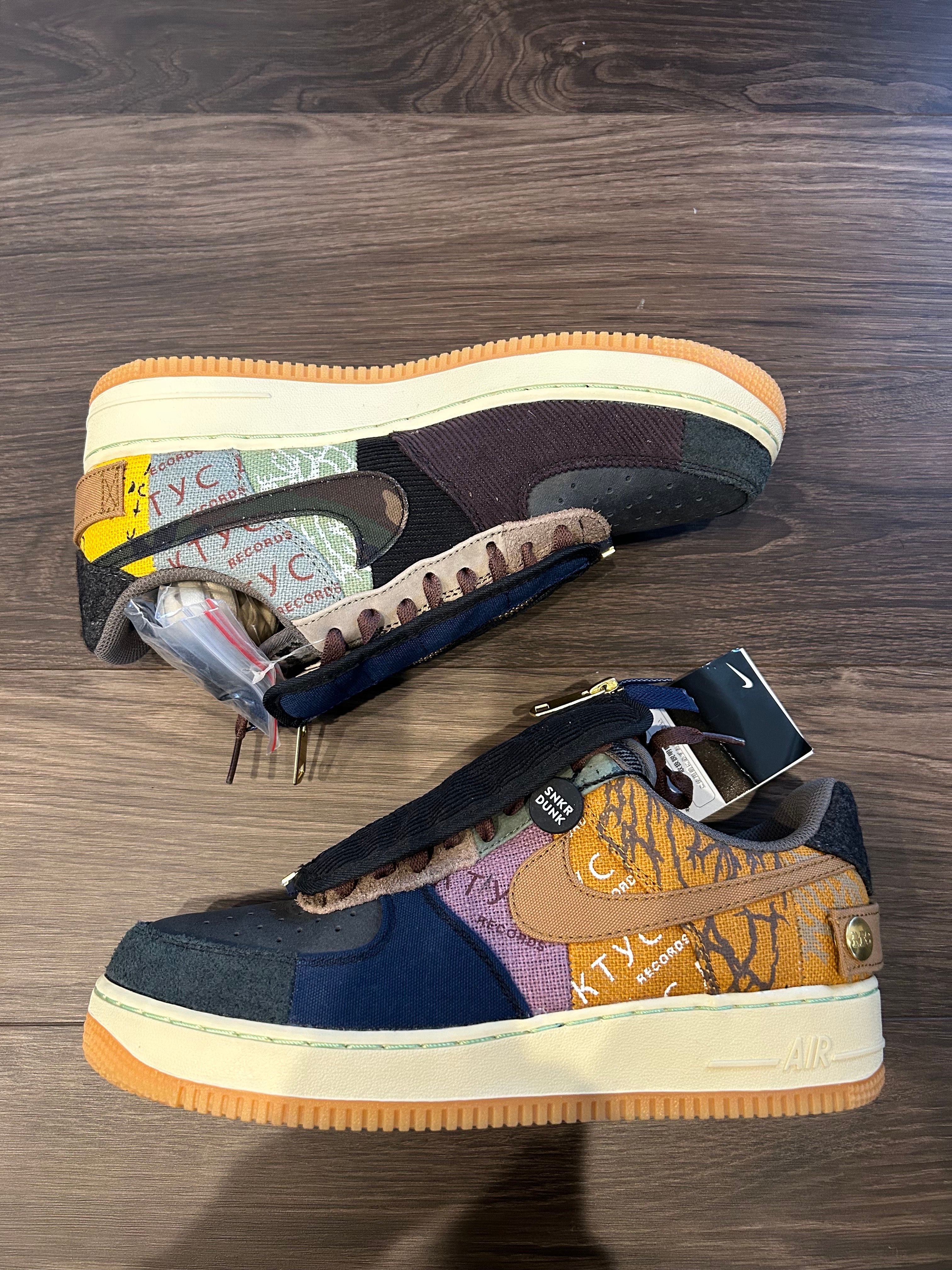 Travis Scott × Nike Air Force 1 Low Cactus Jack "Multi Color"
