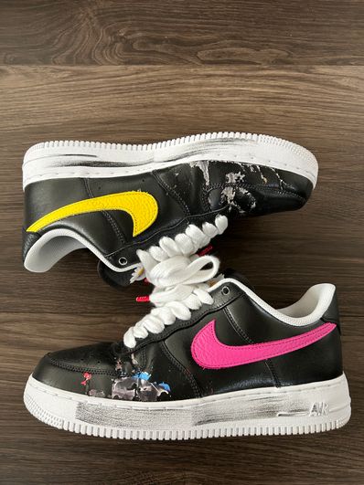 PEACEMINUSONE × Nike Air Force 1 Low '07 Para-Noise 3.0 "Black and Multi-Color" / G-DRAGON