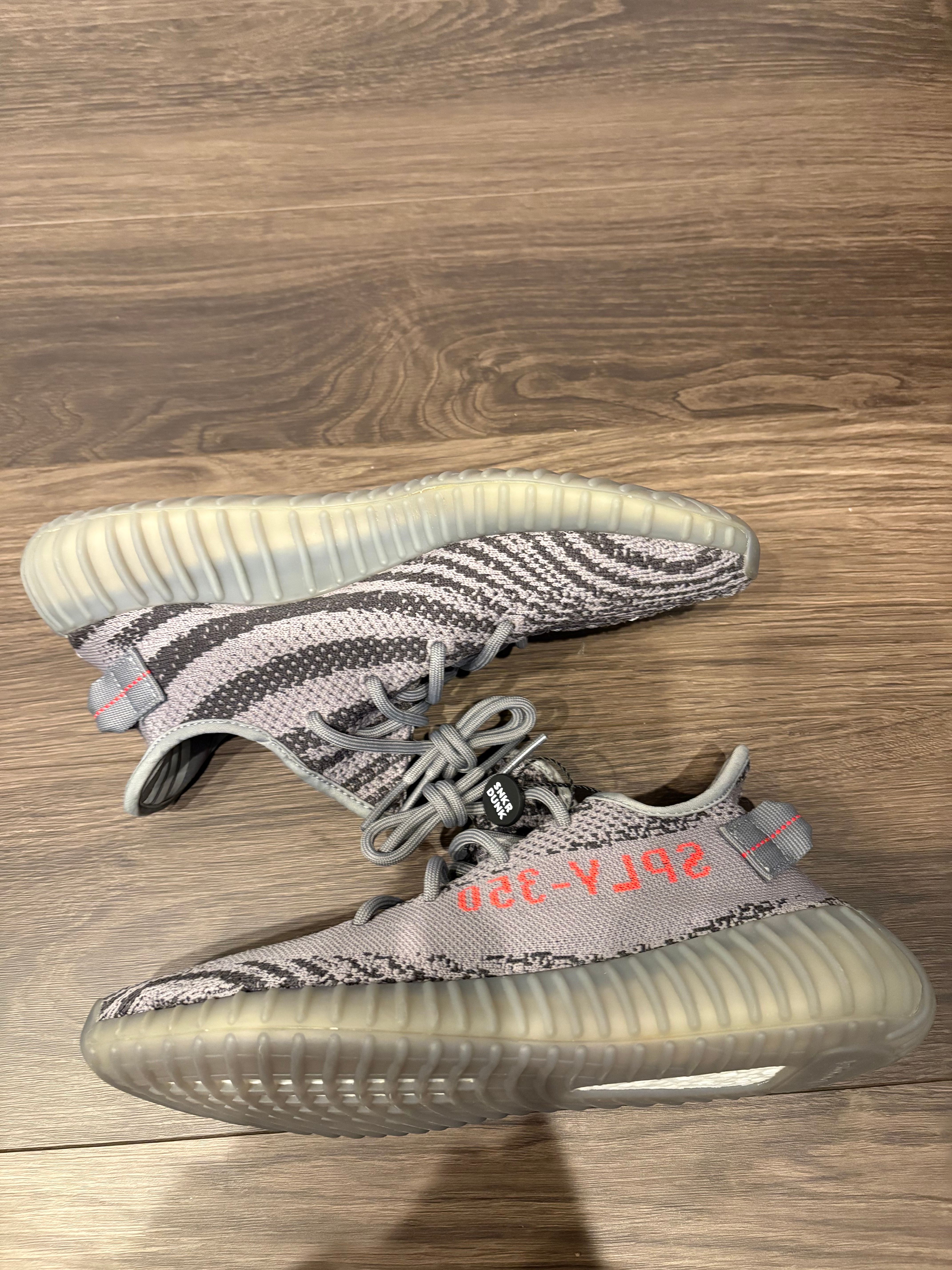 未使用品！Yeezy Boost 350 V2 グレー/オレンジ Adidas Yeezy Boost 350 V2 'Beluga' スニーカー | グレー