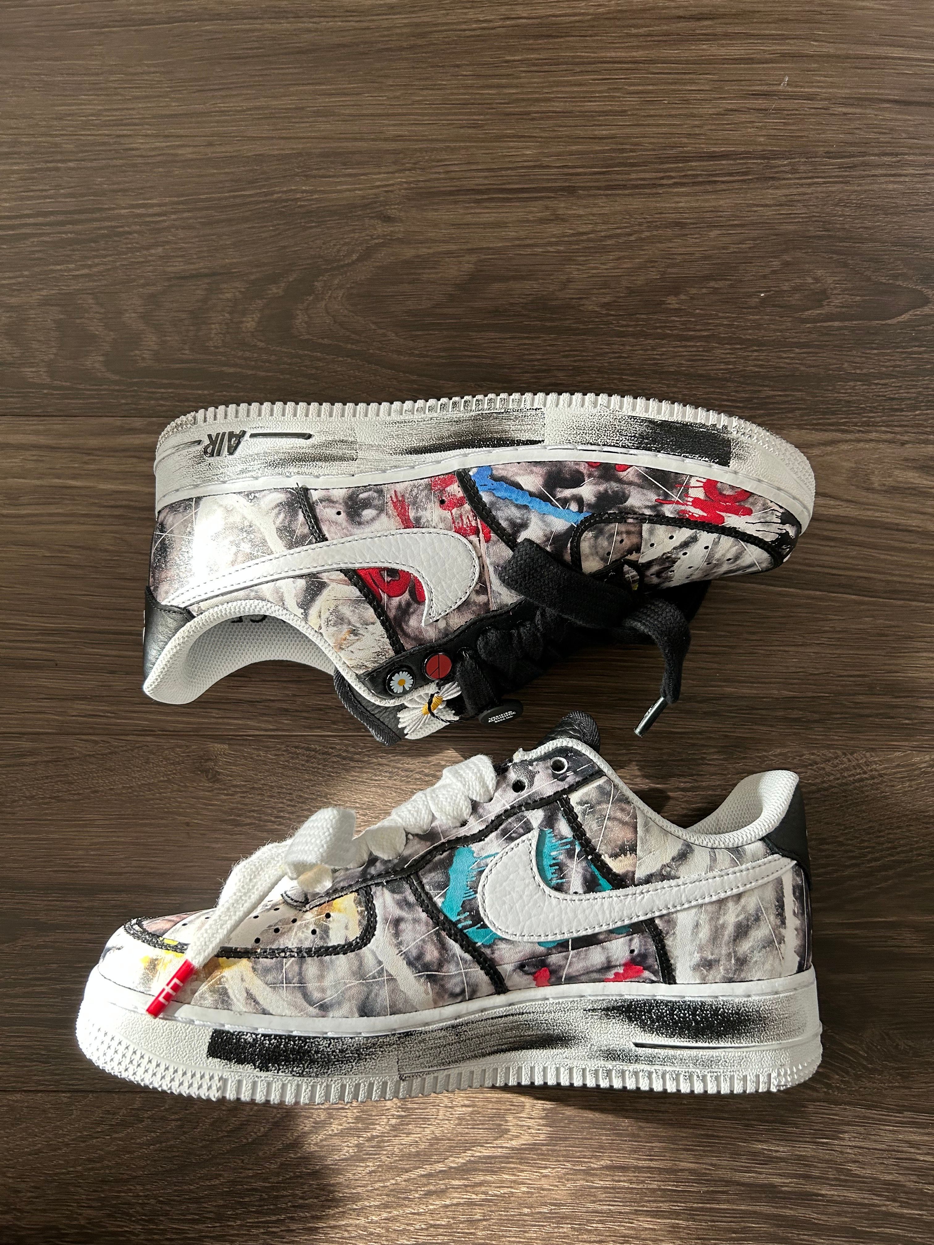 PEACEMINUSONE × Nike Air Force 1 Low Para Noise "Black" / G-DRAGON