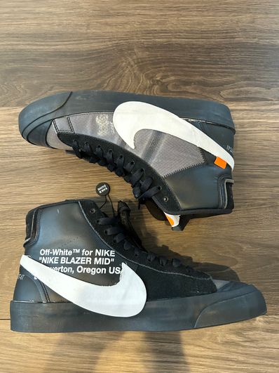 Off-White × Nike Blazer Studio Mid "Grim Reaper"