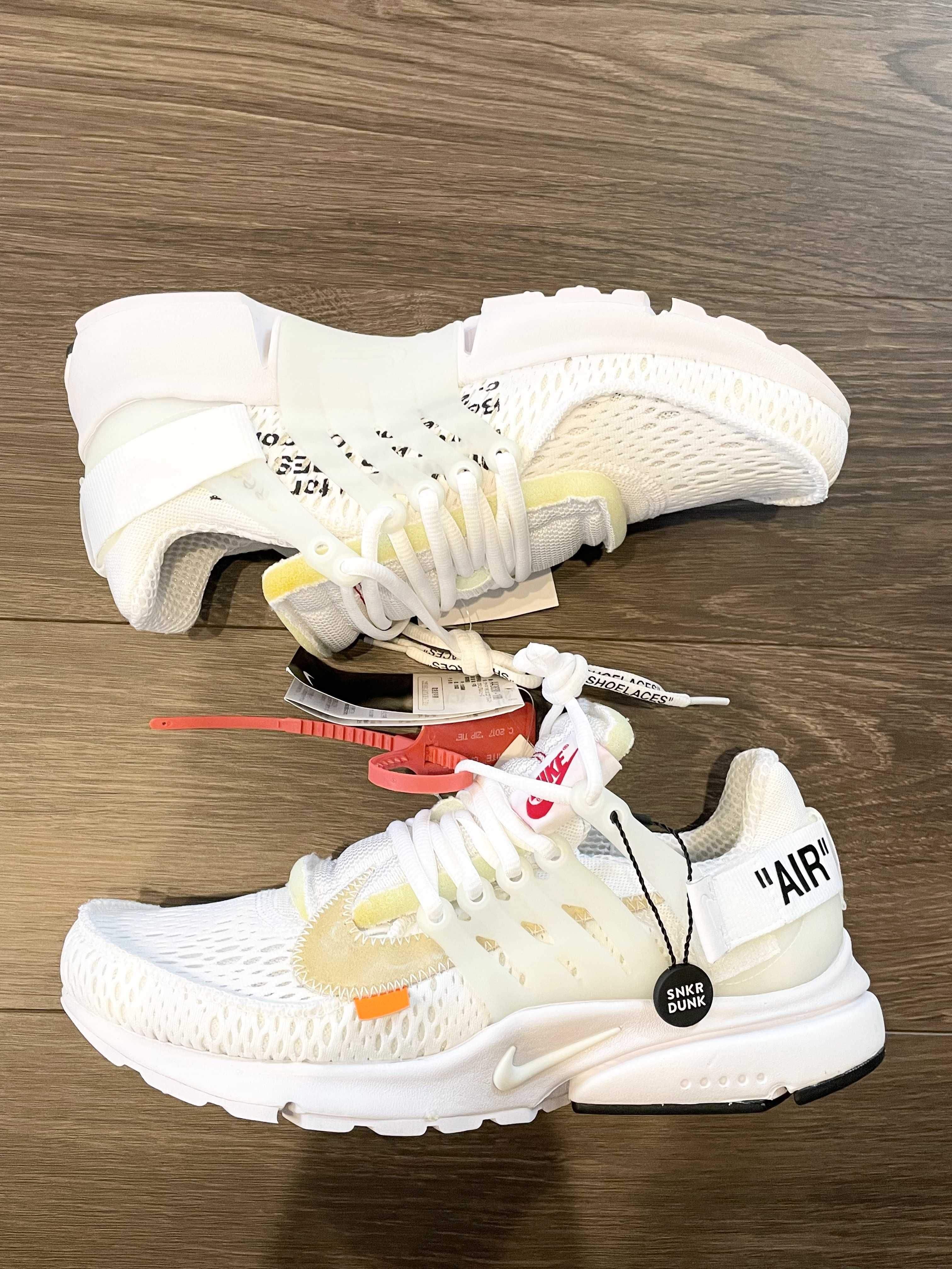 Off-White × Nike Air Presto "White/Black/Cone"
