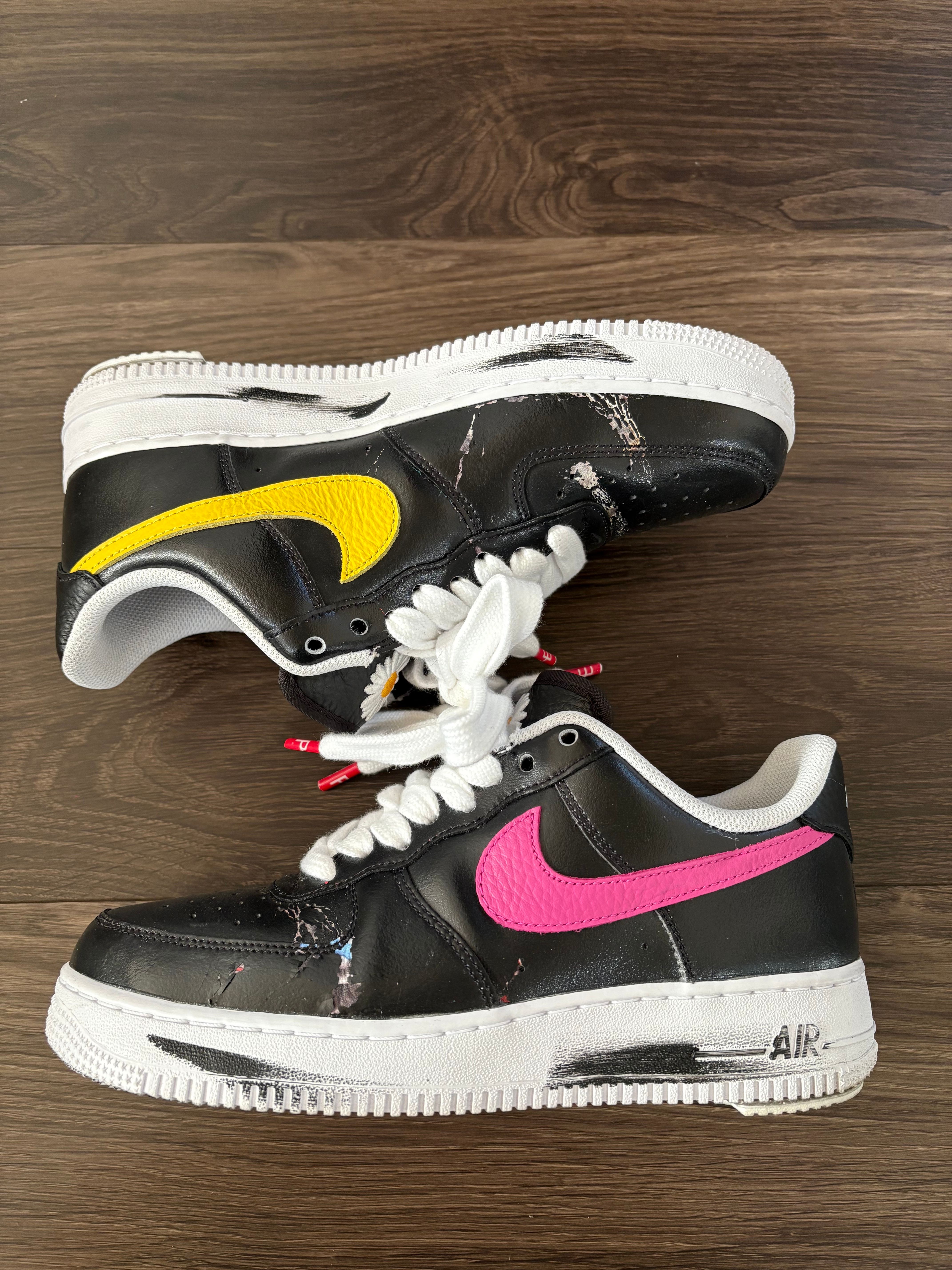 PEACEMINUSONE × Nike Air Force 1 Low '07 Para-Noise 3.0 "Black and Multi-Color" / G-DRAGON
