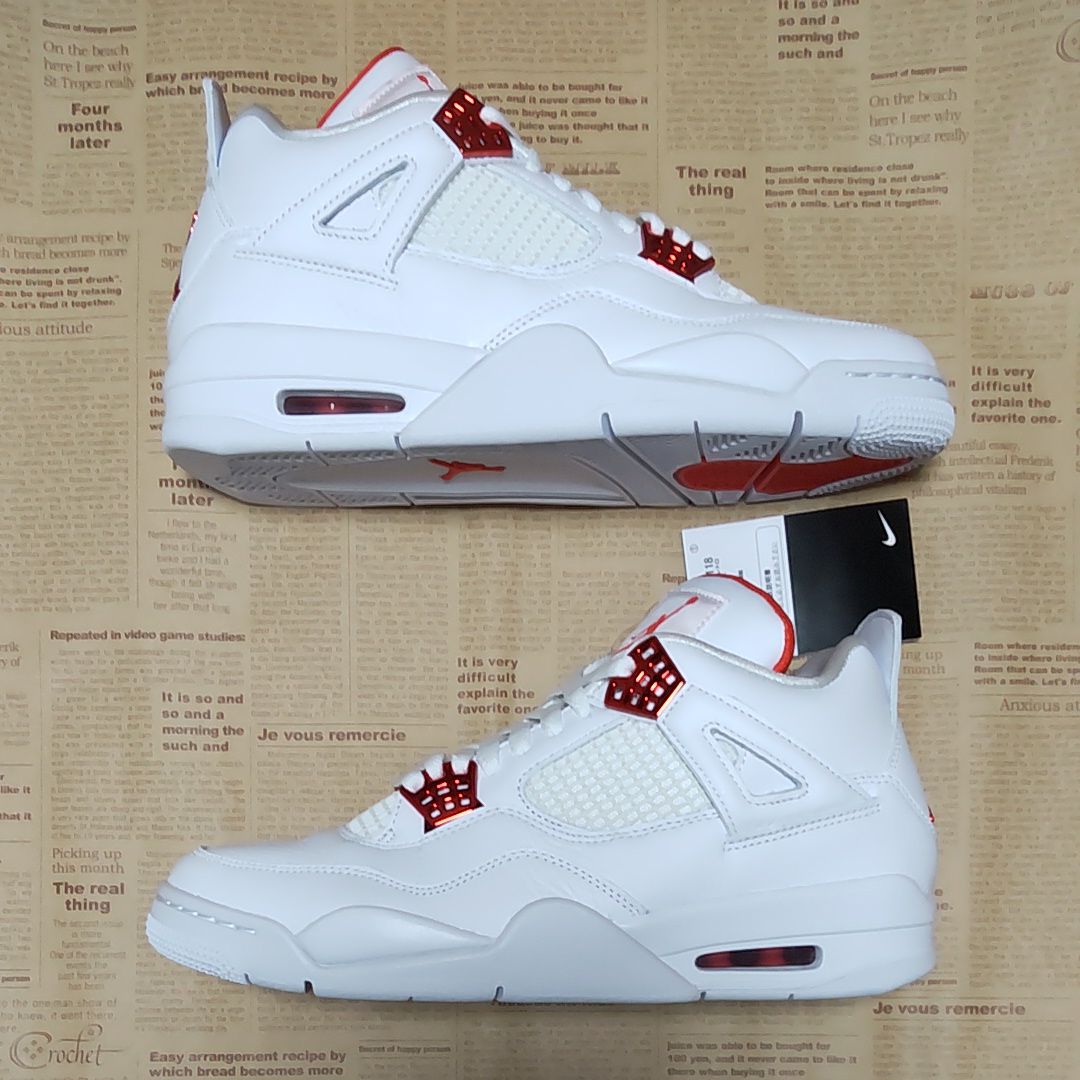 Nike Air Jordan 4 Retro "White/Team Orange"