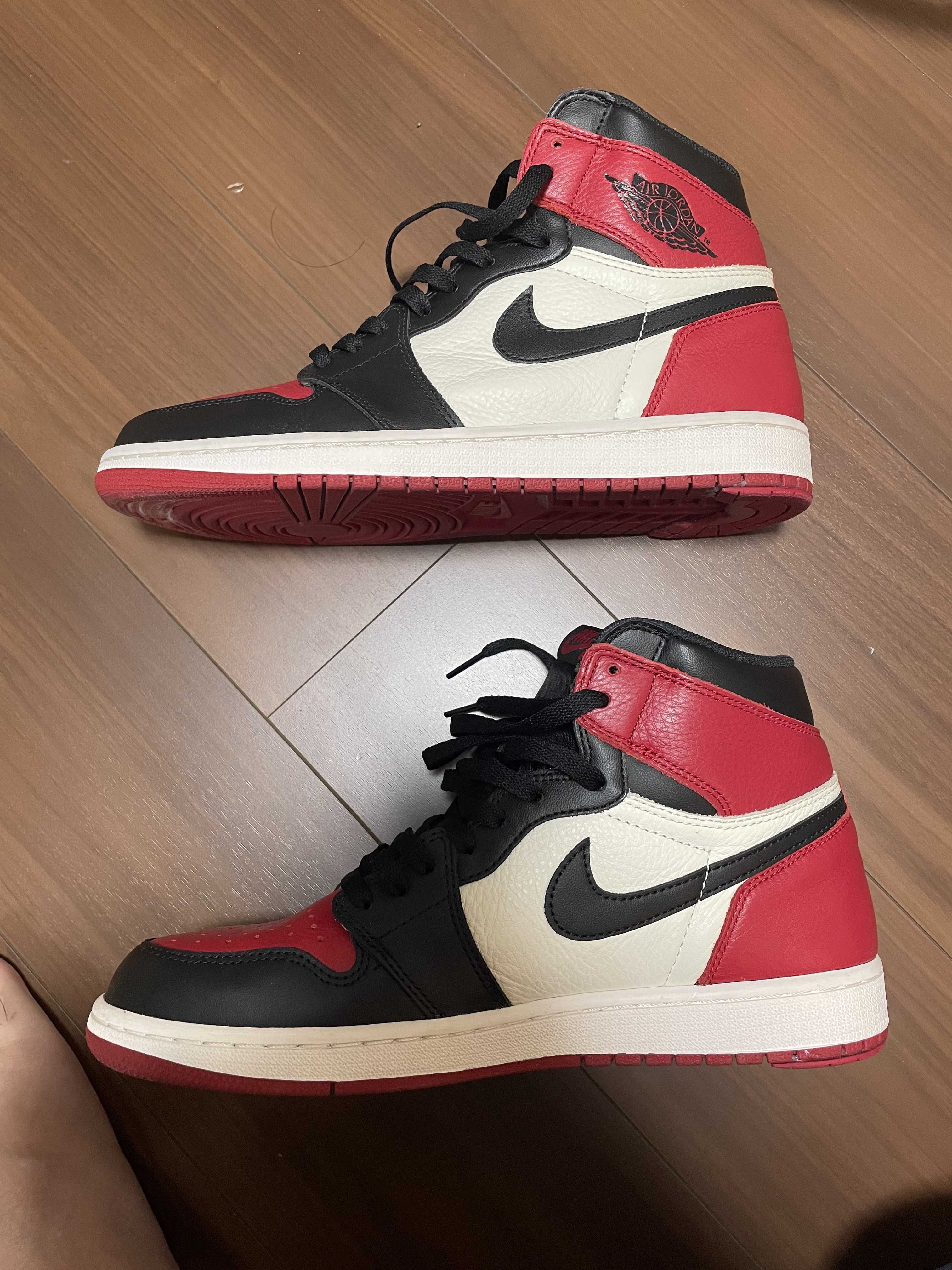 Nike Air Jordan 1 Retro High OG "Bred Toe"