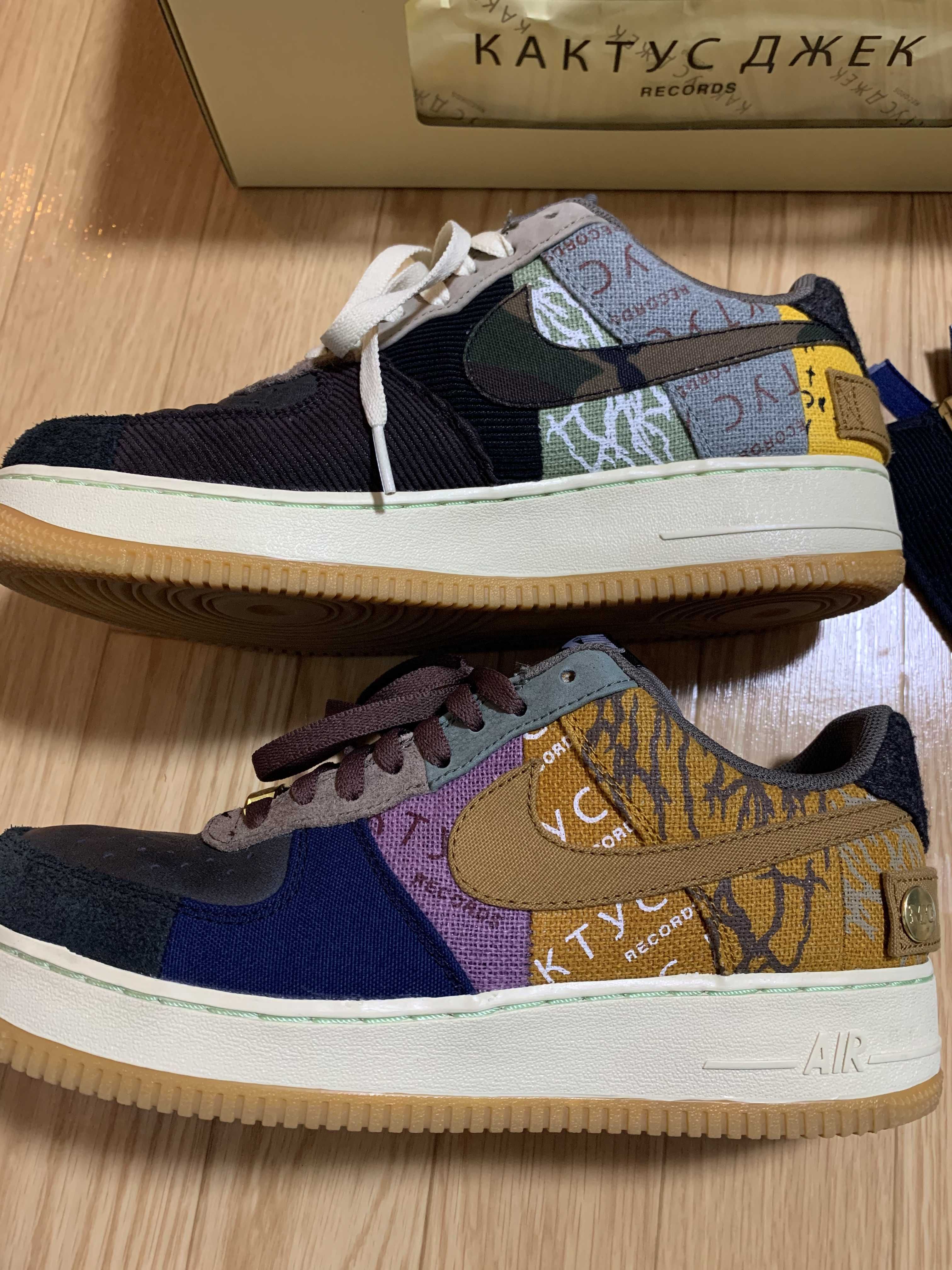 Travis Scott × Nike Air Force 1 Low Cactus Jack "Multi Color"