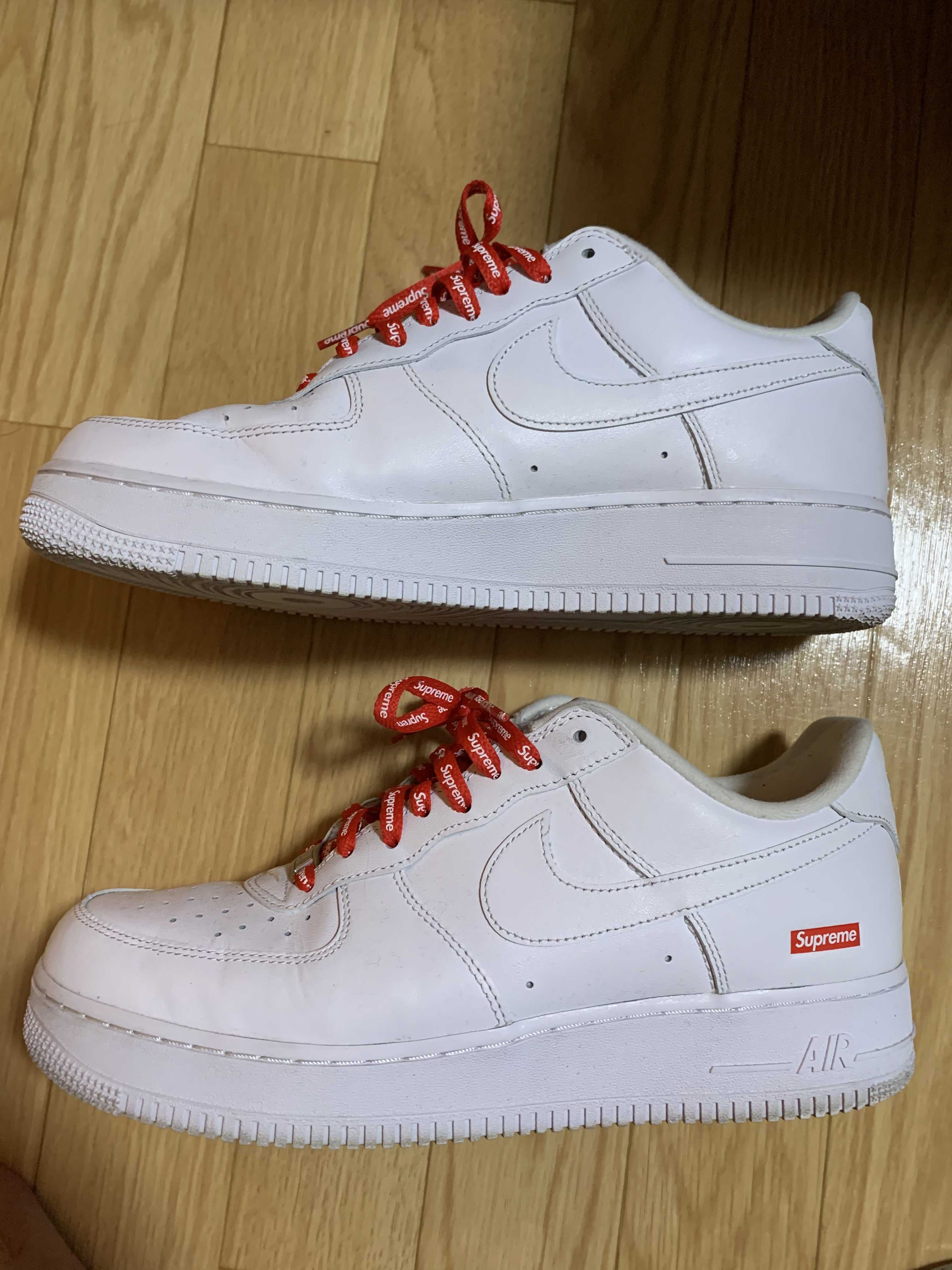 Supreme × Nike Air Force 1 Low "White"