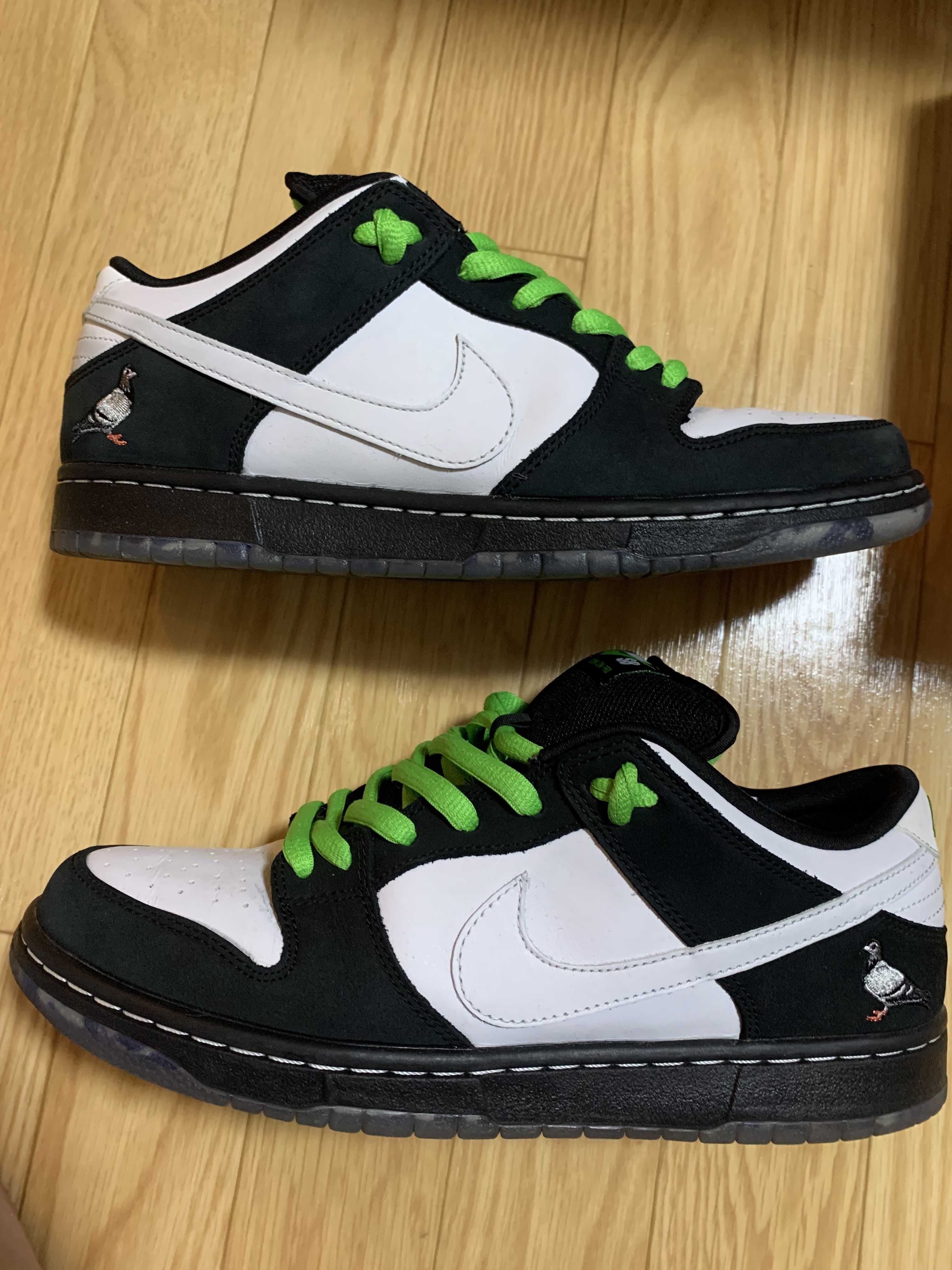 STAPLE × Nike SB Dunk Low "Pigeon Black/White"