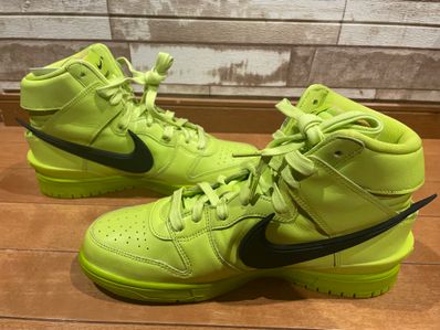 AMBUSH × NIKE DUNK HIGH "FLASH LIME"