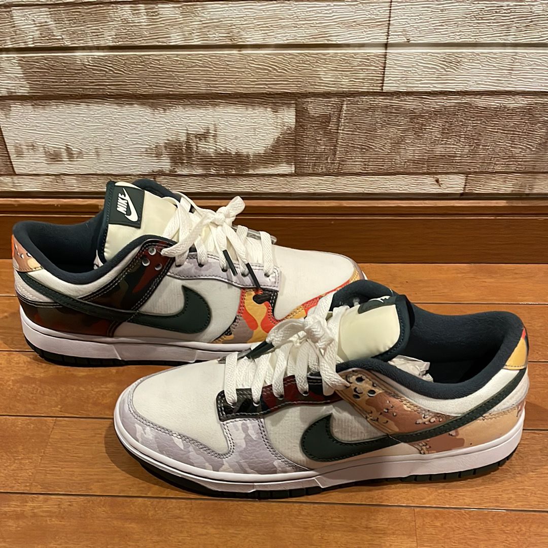 Nike Dunk Low "Sail Multi Camo"