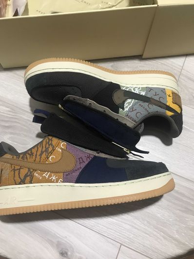 Travis Scott × Nike Air Force 1 Low Cactus Jack "Multi Color"