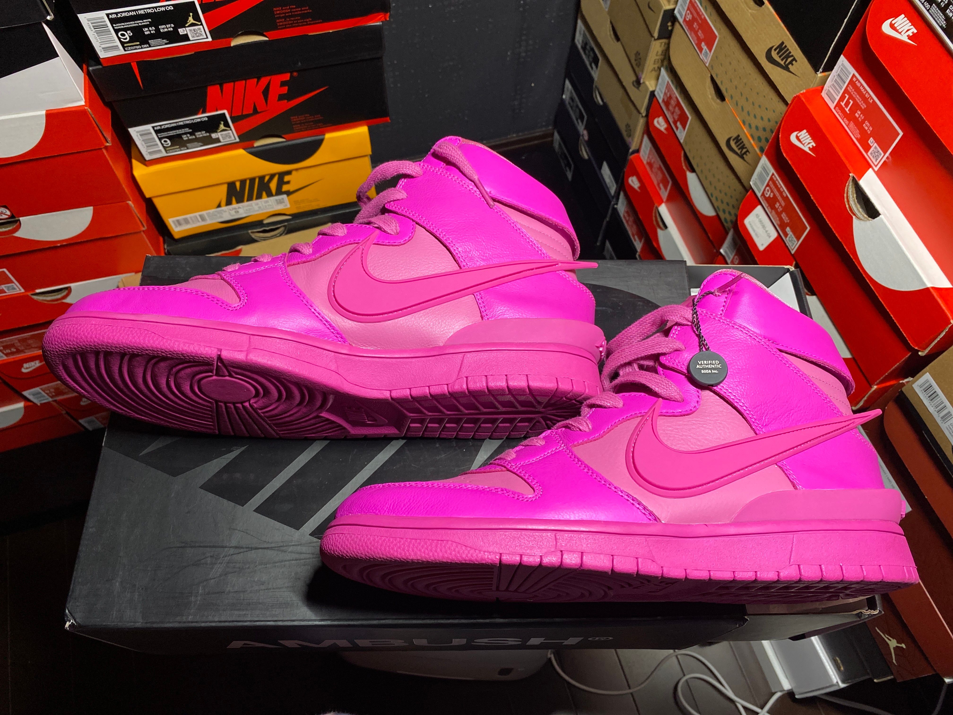 AMBUSH × Nike Dunk High "Pink"