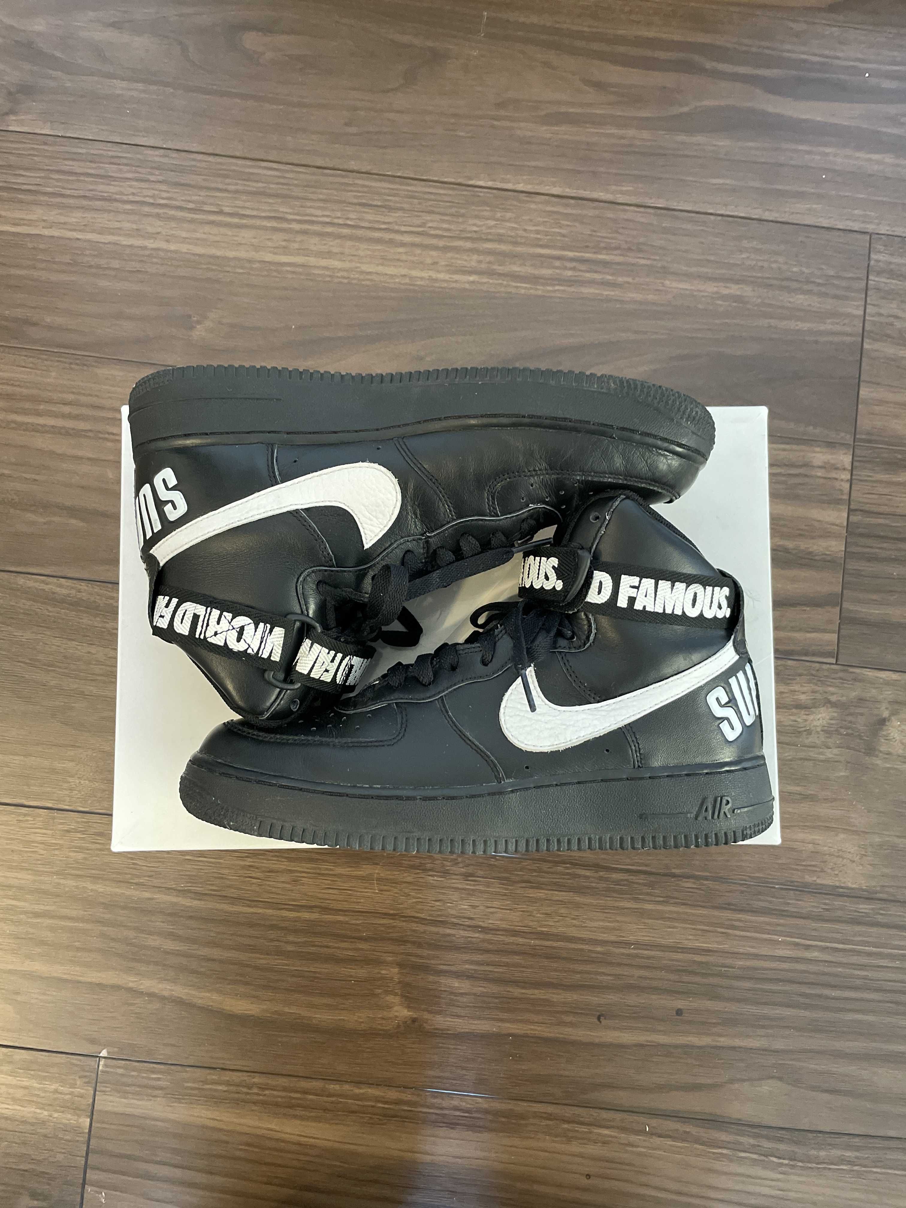 Nike Air Force 1 High Supreme Special "Black/White"