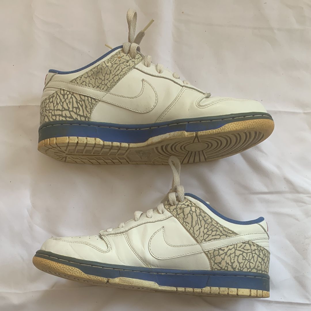 Nike Dunk Low CL Jordan Pack "White/Medium Grey"