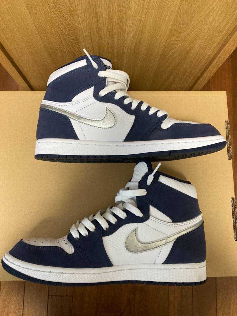 Nike Air Jordan 1 High OG CO.JP "White/Midnight Navy" (2020)(ブリーフケースなし)