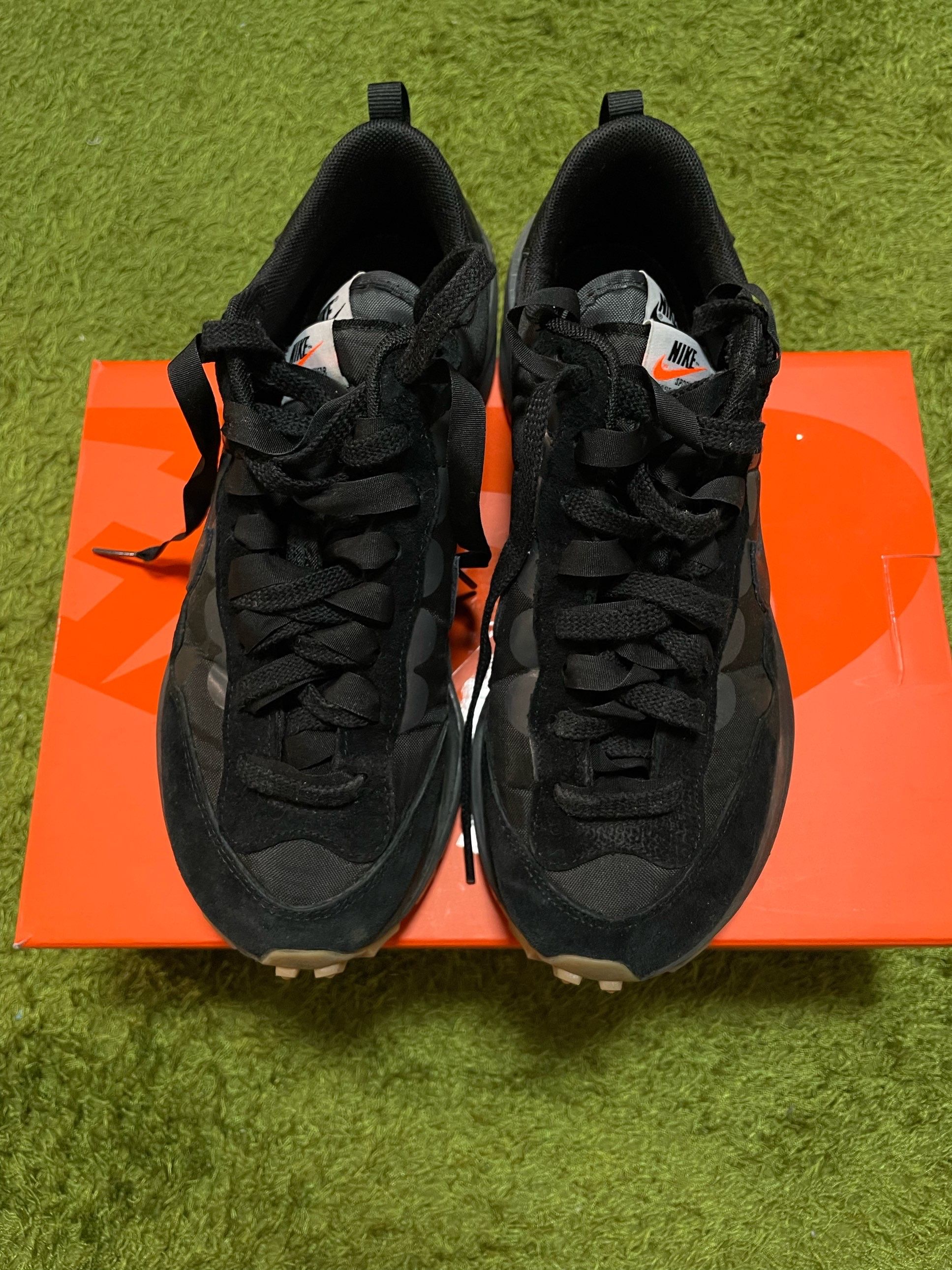 sacai × Nike VaporWaffle "Black Gum"