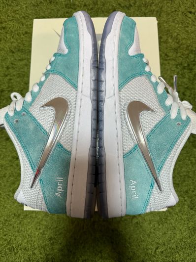 APRIL SKATEBOARDS × Nike SB Dunk Low Pro QS "White and Multi-Color"