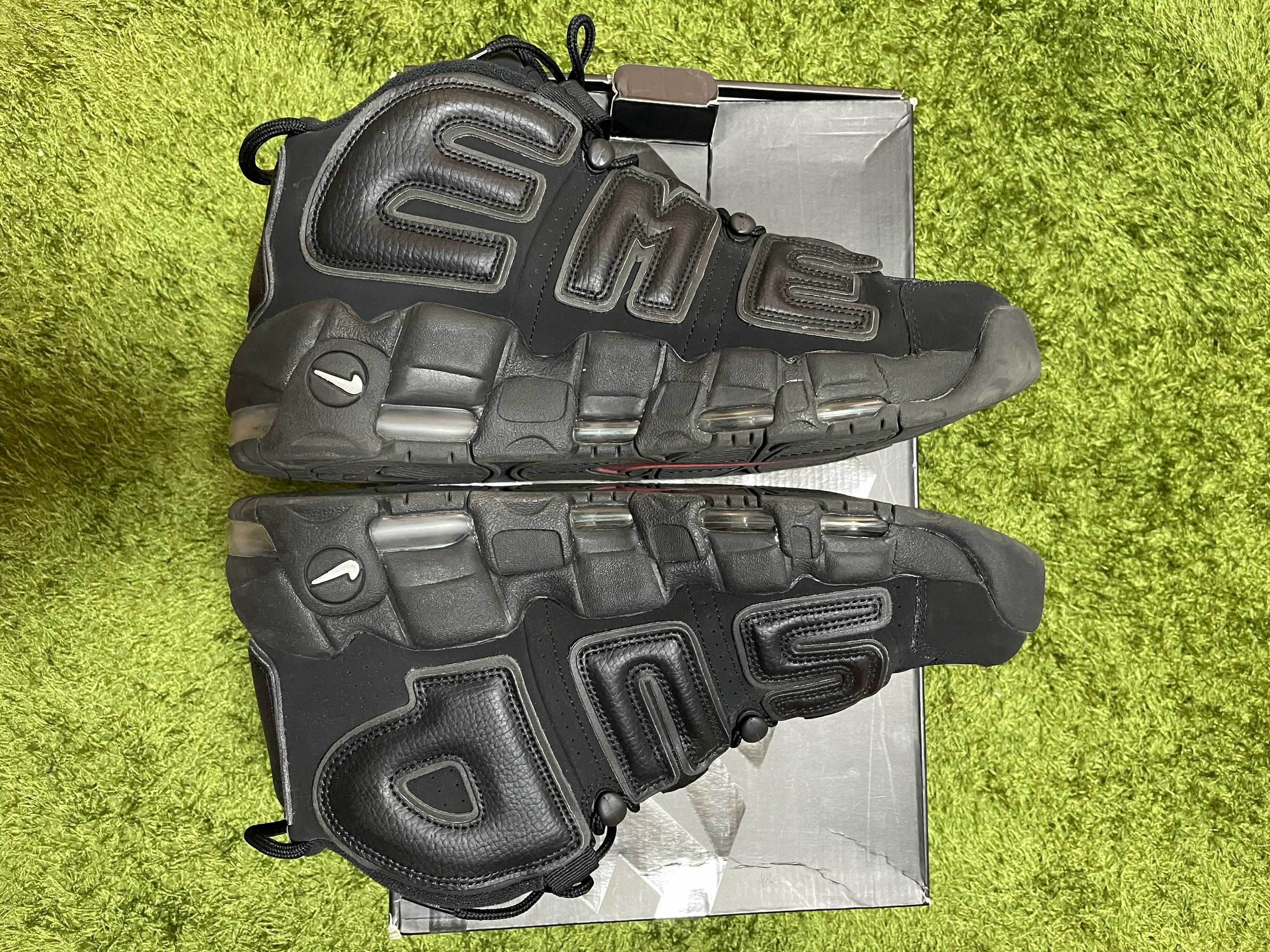 Supreme × Nike Air More Uptempo "Black"