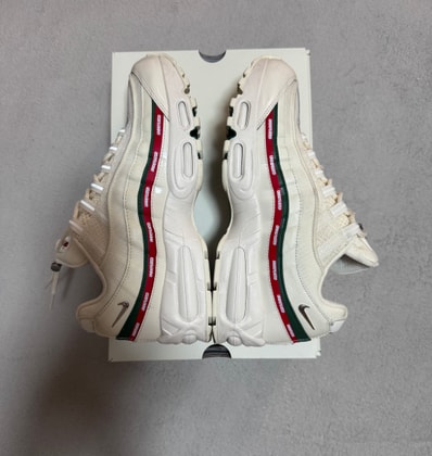 UNDEFEATED × Nike Air Max 95 SP "Sail"