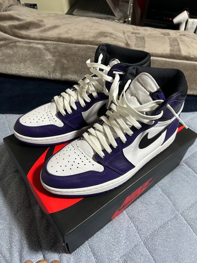 Nike Air Jordan 1 Retro High OG "Court Purple/White/Black" (2020)