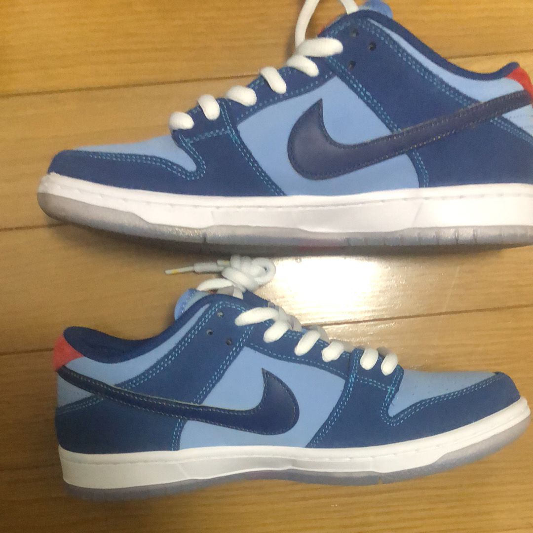 Why So Sad? × Nike SB Dunk Low "Coastal Blue/Speed Yellow-University Red"