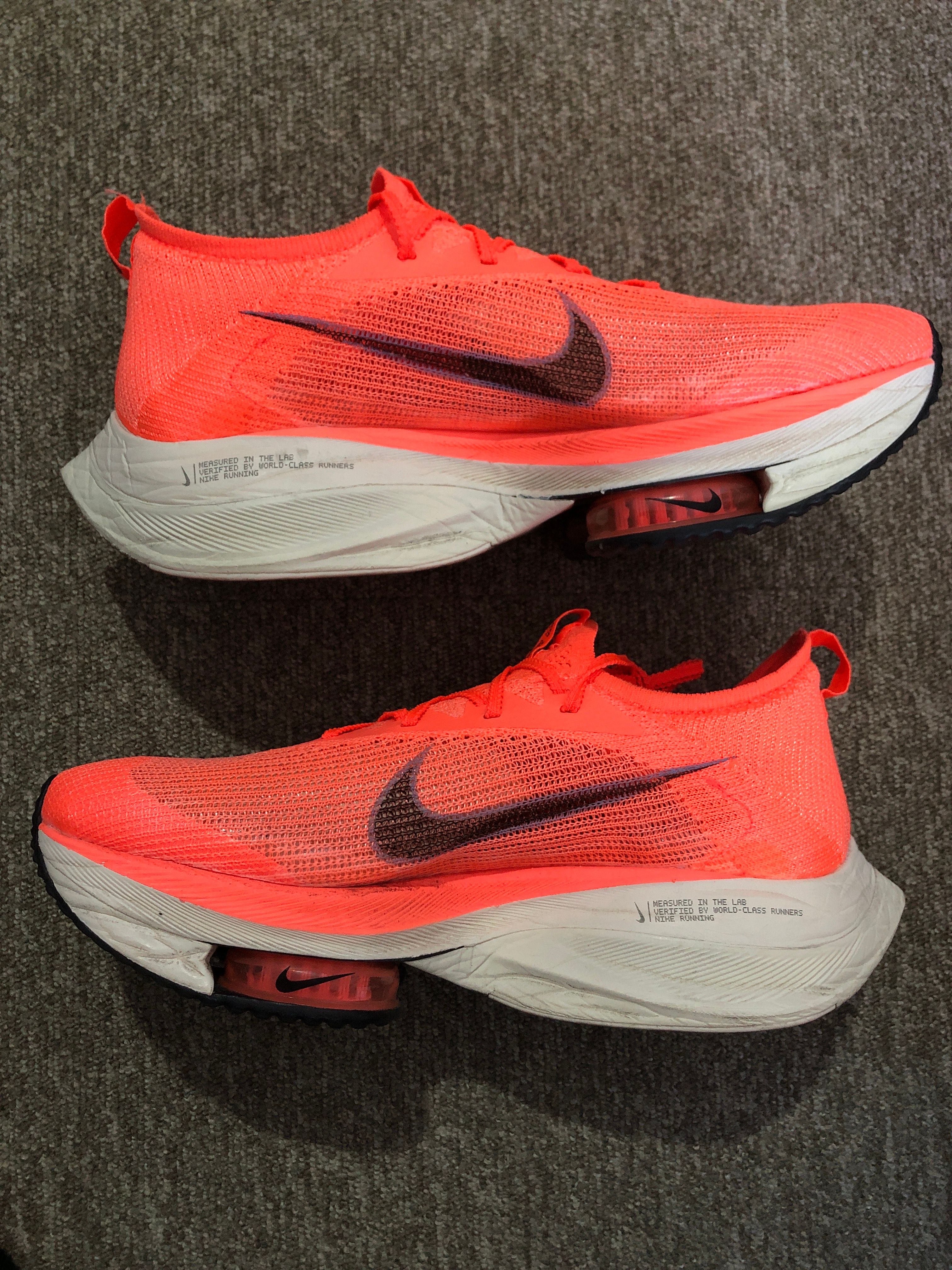 NIKE AIR ZOOM ALPHAFLY NEXT% "BRIGHT MANGO"