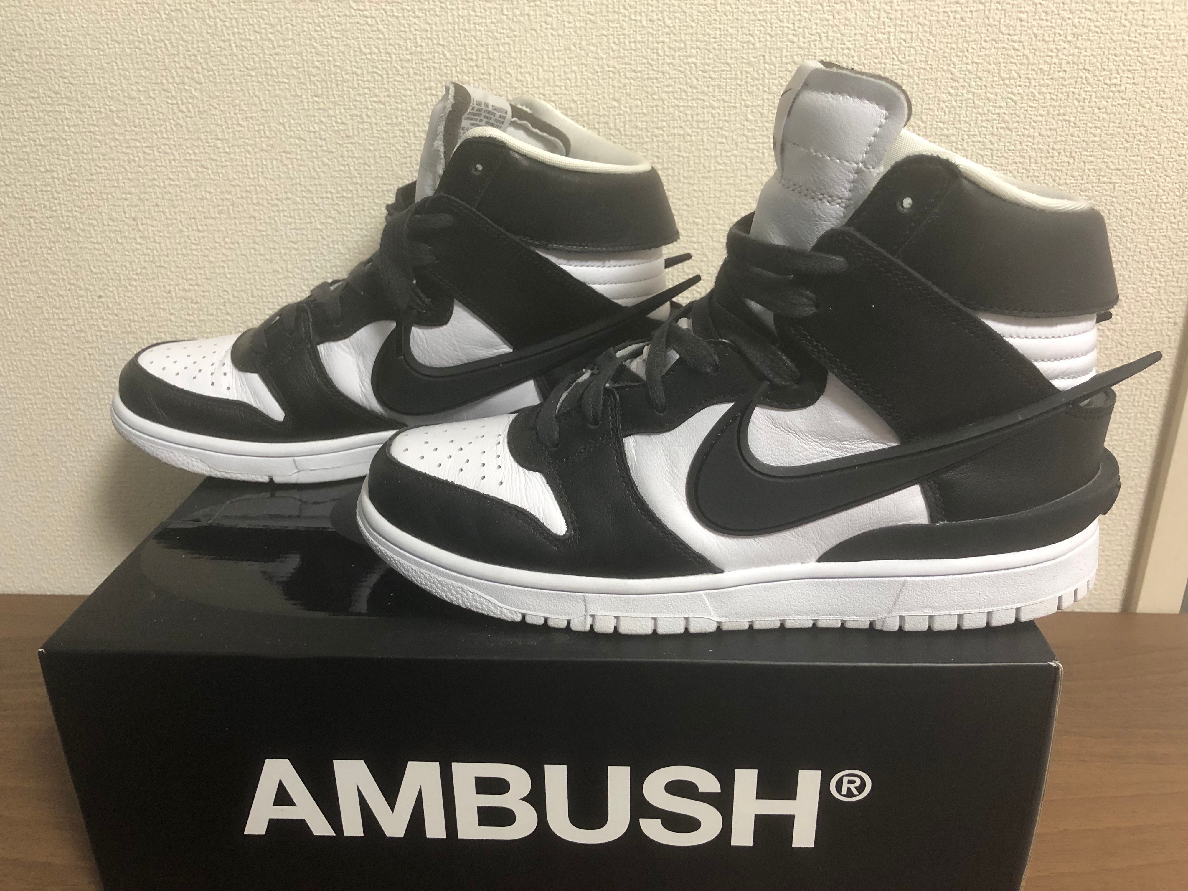 AMBUSH × Nike Dunk High "Black"