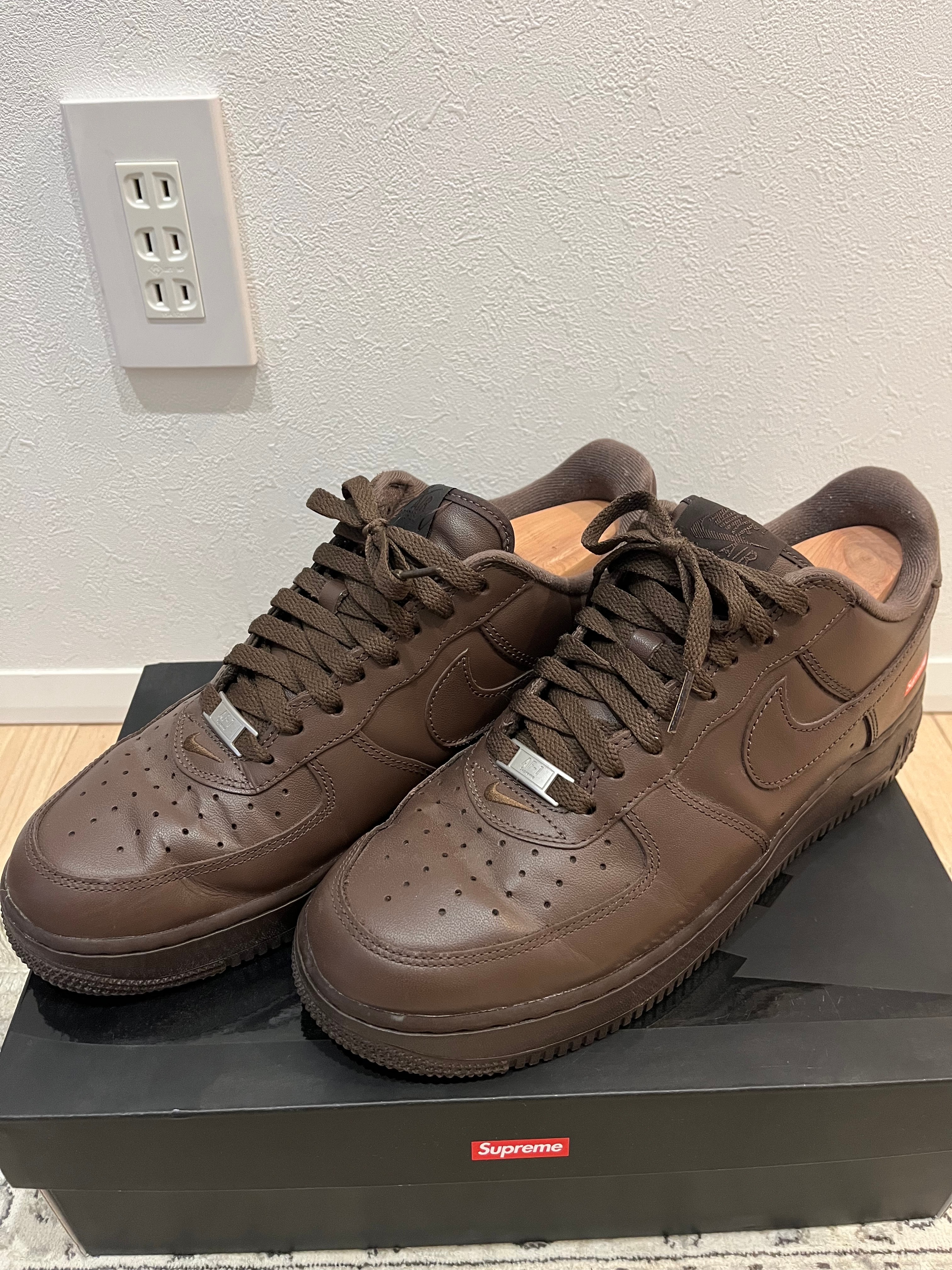 Supreme × Nike Air Force 1 Low "Baroque Brown"