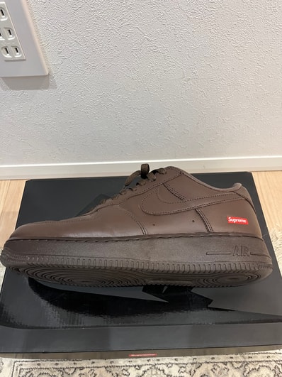 Supreme × Nike Air Force 1 Low "Baroque Brown"
