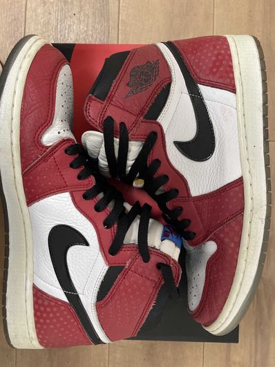 Spiderman × Nike Air Jordan 1 Origin Story "Gym Red/White/Photo Blue/Black"