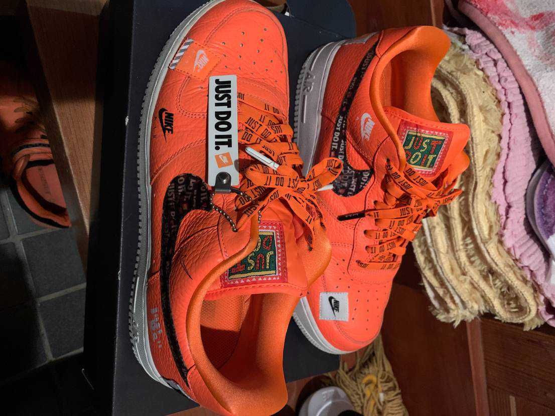 Nike Air Force 1 Low Just Do It Pack "Total Orange"